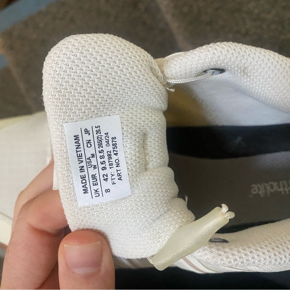 Salomon Cream Athletic Shoes